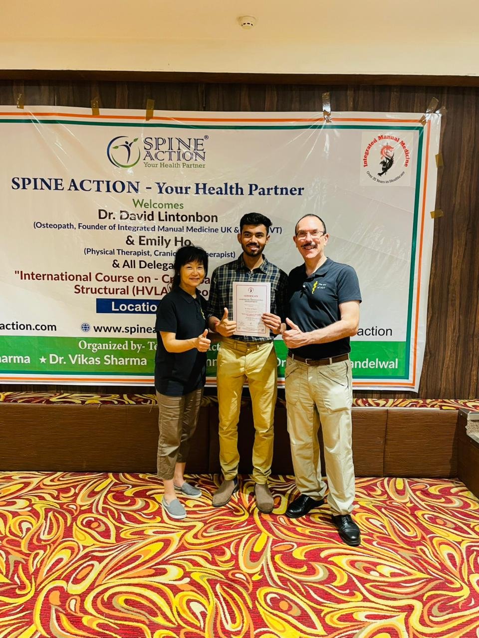 UK Certification - Spine Action